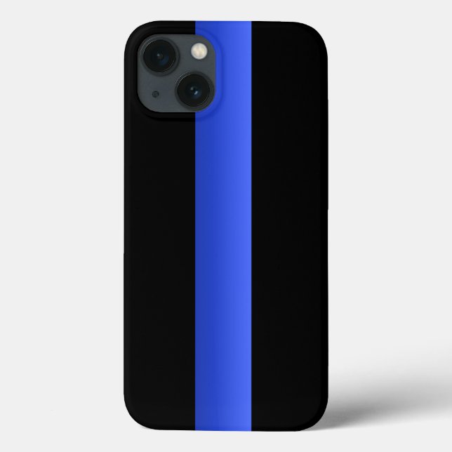 Thin Blue Line Case-Mate iPhone Case (Back)