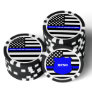 [Thin Blue Line] Challenge Coin Poker Chips
