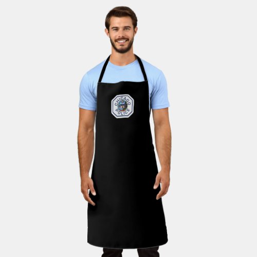 Thin Blue Line _ Chicago Police Long Apron