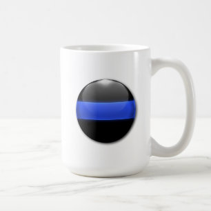 Thin Blue Line Coffee Mug