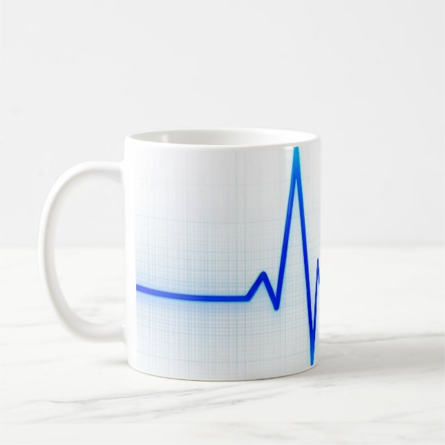 Thin Blue Line Coffee Mug (Left)