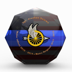 Thin Blue Line Custom Fremont Plaque 5