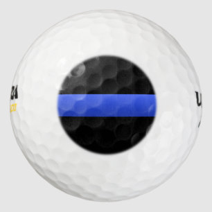 Thin Blue Line Custom Golf Balls