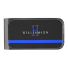 Thin Blue Line Custom Monogram