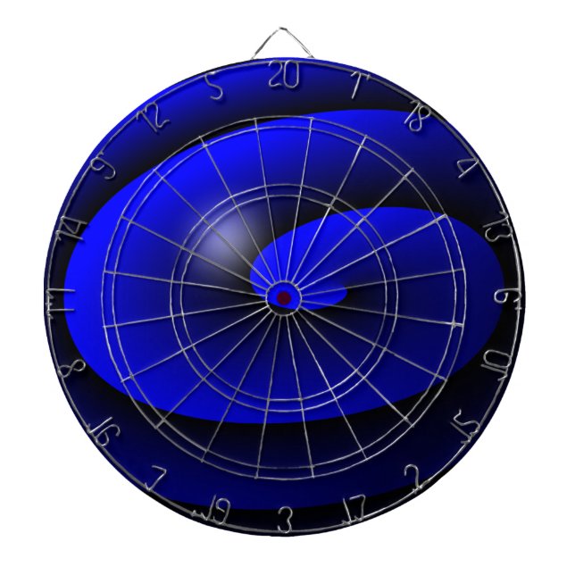Thin Blue Line Dart Board (Front)