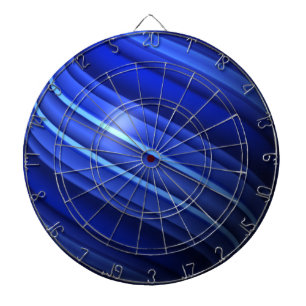 Thin Blue Line Dartboard With Darts