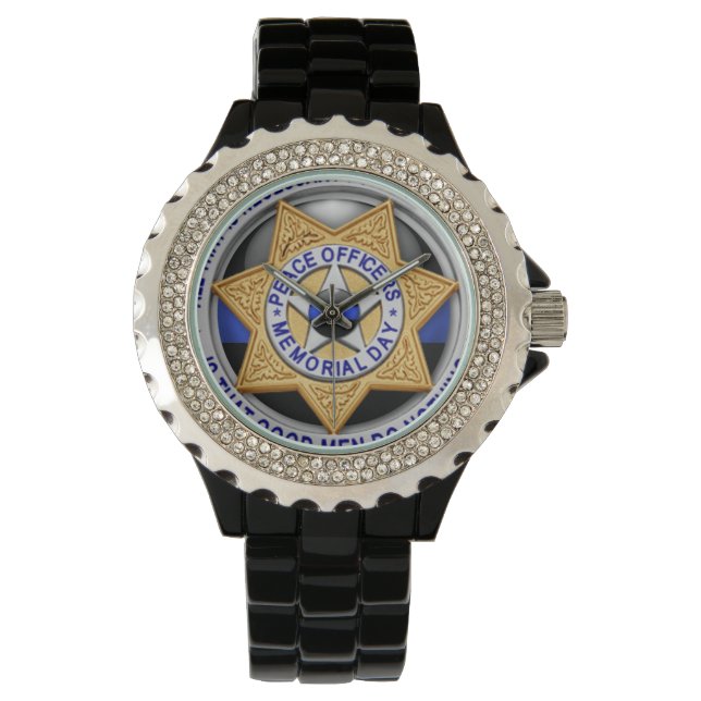 Thin Blue Line - Deputy Badge Watch (Front)
