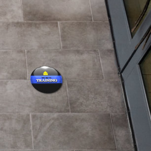 Thin Blue Line Directional Floor Decals