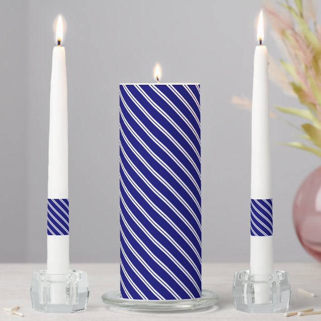 Thin Blue Line Distinguished Candle Set (In Situ)