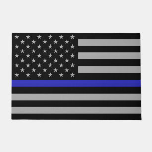 Thin Blue Line Doormats & Outdoor Rugs