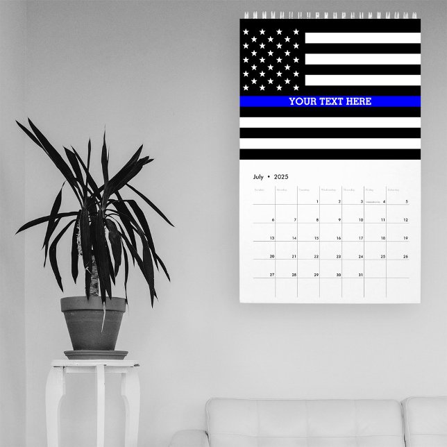 Thin Blue Line (DOUBLE SIDED, And All Pages) Calendar (Creator Uploaded)