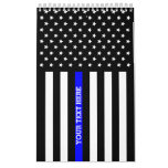 Thin Blue Line (double Sided, And All Pages) Calendar at Zazzle