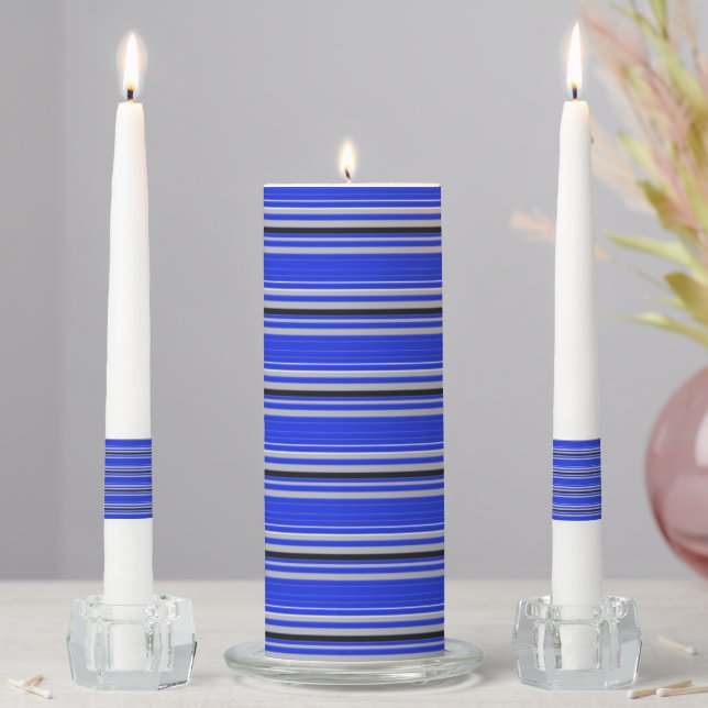 Thin Blue Line Elegant Candle Set (In Situ)