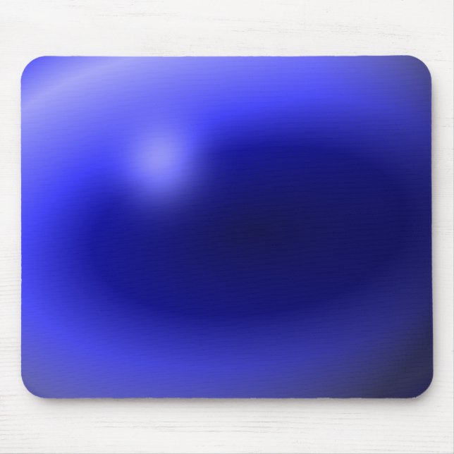 Thin Blue Line Eyeball Mouse Pad (Front)