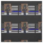 THIN BLUE LINE FABRIC