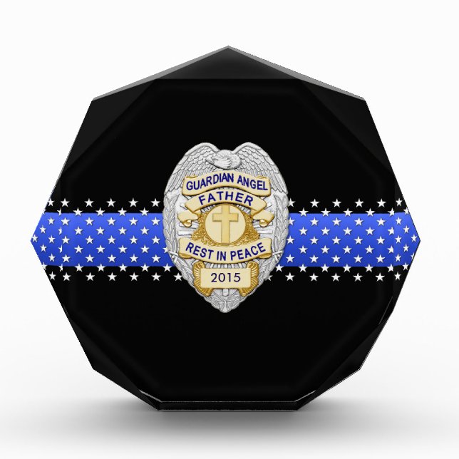 Thin Blue Line - Father Guardian Angel Memorial Award (Front)