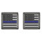 Thin Blue Line Flag Cufflinks