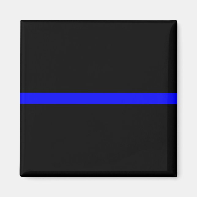 Thin Blue Line Flag Magnet (Front)