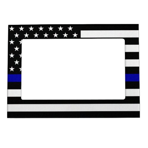 Thin Blue Line Flag Magnetic Frame