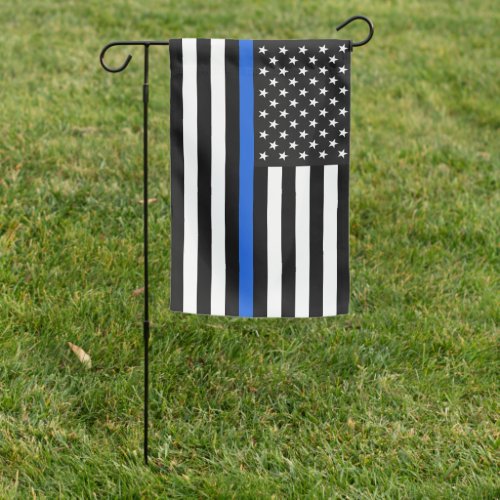 Thin Blue Line Flag of the USA