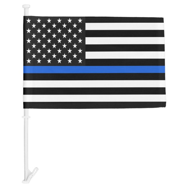 Thin Blue Line Flag of the USA (Front)