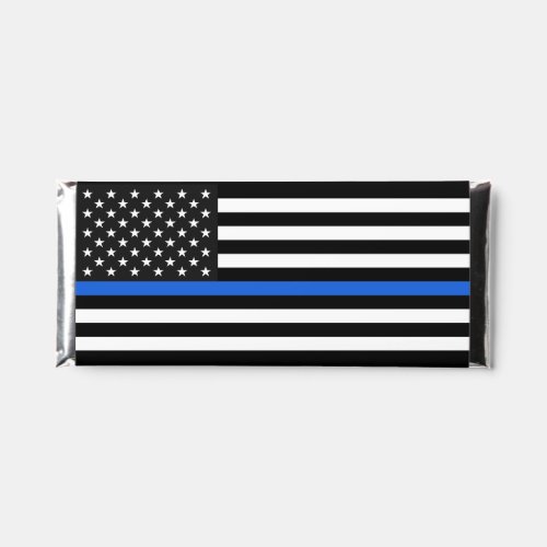 Thin Blue Line Flag of the USA Hershey bar favors