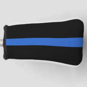 Thin Blue Line Flag police solidarity symbol usa a Golf Head Cover