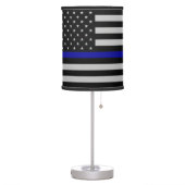 Thin Blue Line Flag Table Lamp (Left)