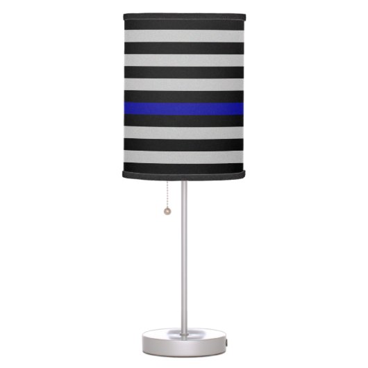 Thin Blue Line Flag Table Lamp (Right)
