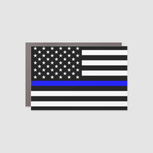 Thin Blue Line Flag (United States) Car Magnet