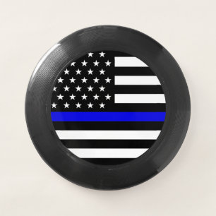 Thin Blue Line Flag Wham-O Frisbee