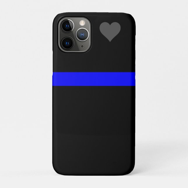 Thin Blue Line - For Those Who Serve Case-Mate iPhone Case (Back)