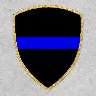 Thin Blue Line - For Those Who Serve Patch