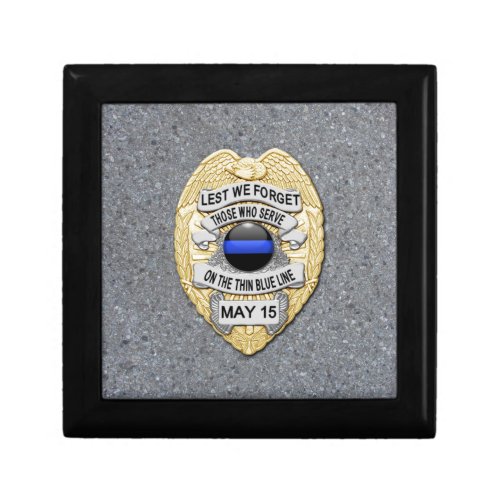 Thin Blue Line Gift Box