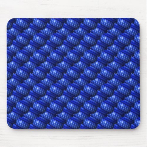 Thin Blue Line Globes Mouse Pad