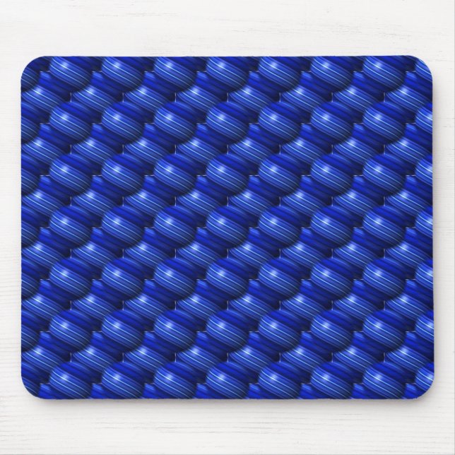 Thin Blue Line Globes Mouse Pad (Front)