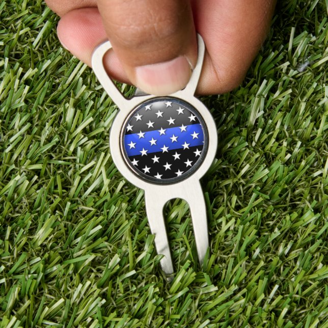 Thin Blue Line Golf Pro Divot Tool (Insitu 1)