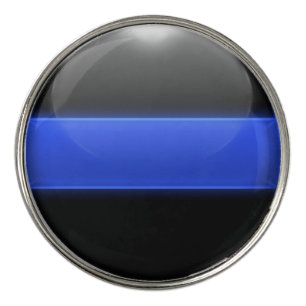 Thin Blue Line Golf Pro Golf Ball Marker