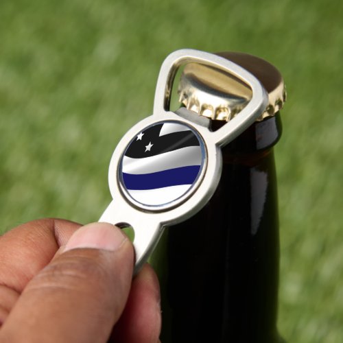 Thin Blue Line Golf Pro Golf Ball Marker Divot Tool