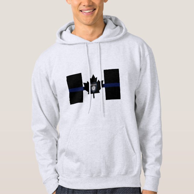 Thin Blue Line Hoodie (Front)