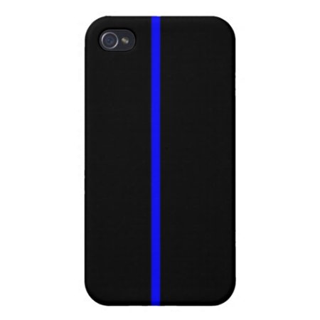 Thin Blue Line Iphone 4/4s Cover