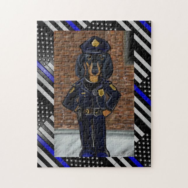 THIN BLUE LINE JIGSAW PUZZLE (Vertical)