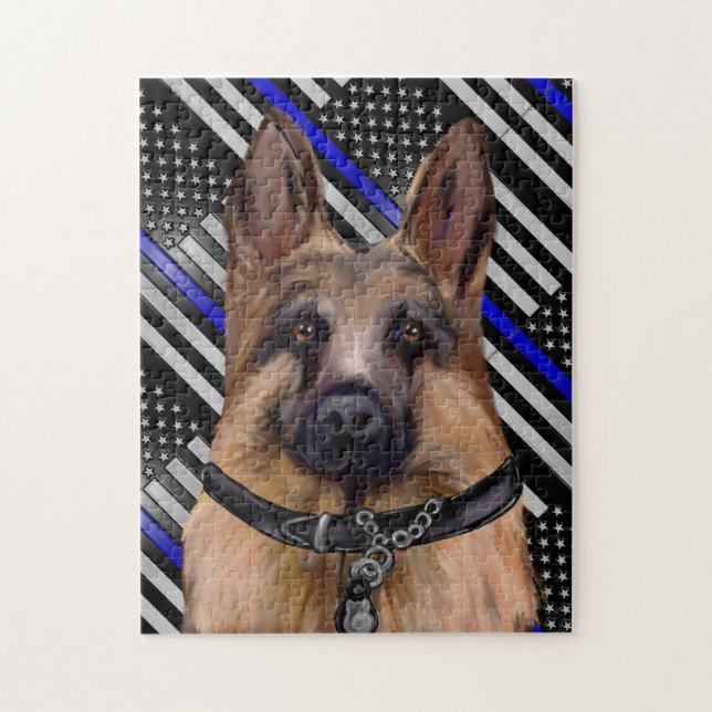 THIN BLUE LINE JIGSAW PUZZLE (Vertical)