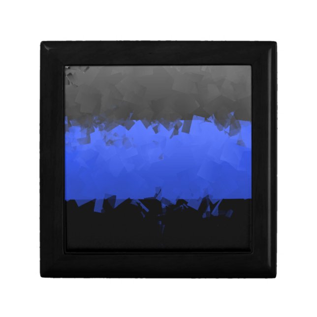 Thin Blue Line Keepsake Box (Front)