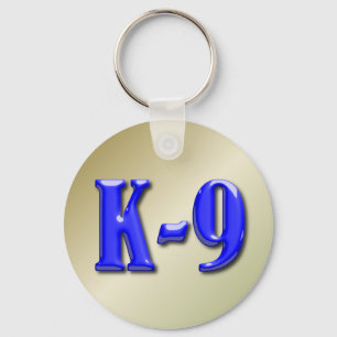 Thin Blue Line Keychain