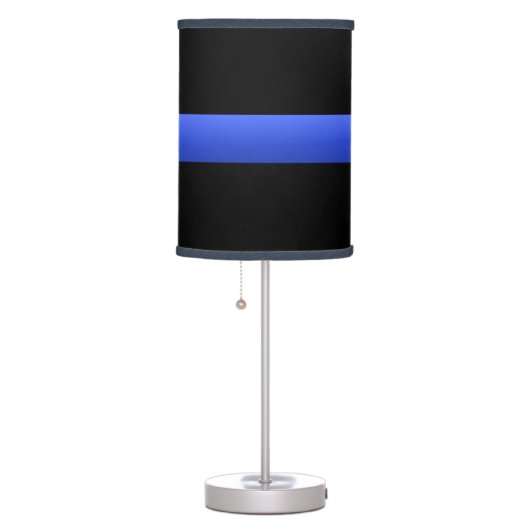 Thin Blue Line Lamp (Right)