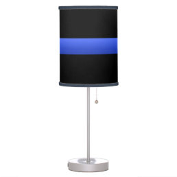 Thin Blue Line Lamp
