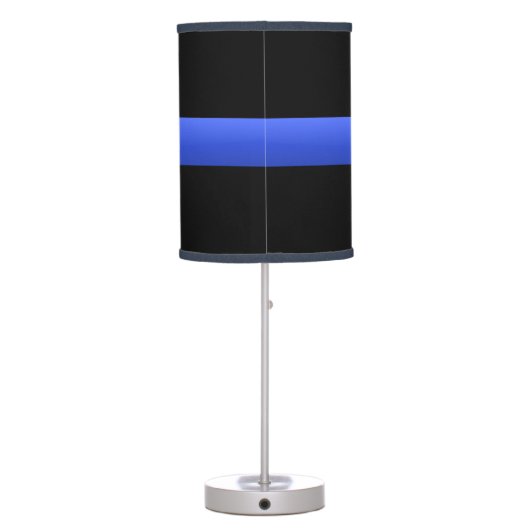 Thin Blue Line Lamp (Back)
