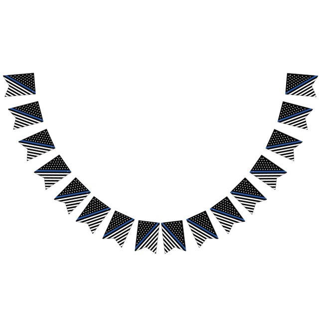 Thin Blue Line Law Enforcement Flag (All)