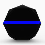Thin Blue Line - Law Enforcement Police Flag Acrylic Award<br><div class="desc">Thin Blue Line Police Officers Memorial Flag, law enforcement, police, thin blue line, honor, tribute, stars, flag, america, us, usa, american, police graphics, protect and serve, line of duty, memorial day, peace officer memorial, may 15, police symbol, badge, police officers</div>